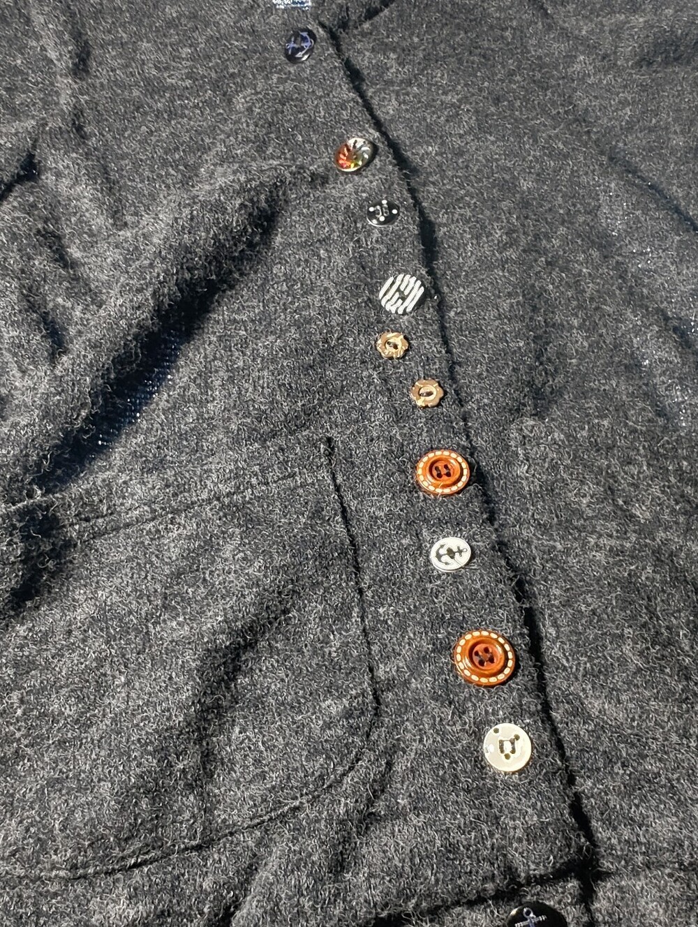 Sailor Collar Cardigan - Picture 5 of 6